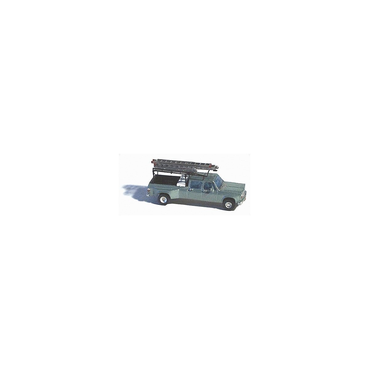 American Trucks - (Unpainted Metal Kit) -- Crew-Cab 1-Ton Pickup w/Accessories, N, GHQ 51008