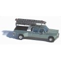American Trucks - (Unpainted Metal Kit) -- Crew-Cab 1-Ton Pickup w/Accessories, N, GHQ 51008