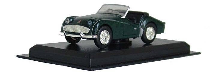 1955 Triumph TR3 Convertible - Assembled -- Green, 1/43, William Tell International Inc ASD02A