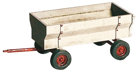 Farm Machinery (Unpainted Metal Kit) -- Bin Wagon, HO, GHQ 60008