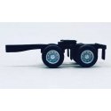 American Style Semi Trailers (Trailer Only) -- 2-Axle Converter Dolly, HO, Herpa Models 460010