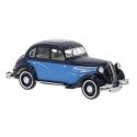 1936-1941 BMW 326 Sedan - Assembled -- Blue, Black, HO, Brekina Automodelle 24562