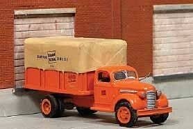 1939 GMC Express Truck w/Canvas Cover - Resin Kit -- Unpainted - Includes Canadian National, HO, SYLVAN SCALE MODELS V01911