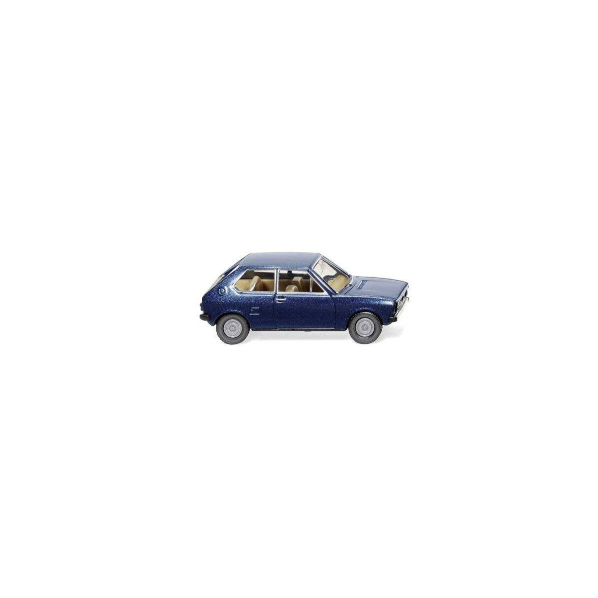 1975 Volkswagen Polo 1 - Assembled -- Metallic Bahama Blue, HO, Wiking 3645