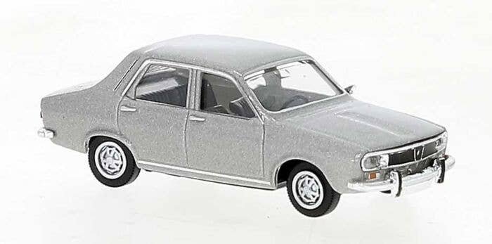 1969-1980 Renault R 12 Sedan TL - Assembled -- Gray, HO, Brekina Automodelle 14524