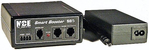 SB5 Smart Booster 5-Amp System -- Includes Power Supply, All Scales, NCE Corporation 27