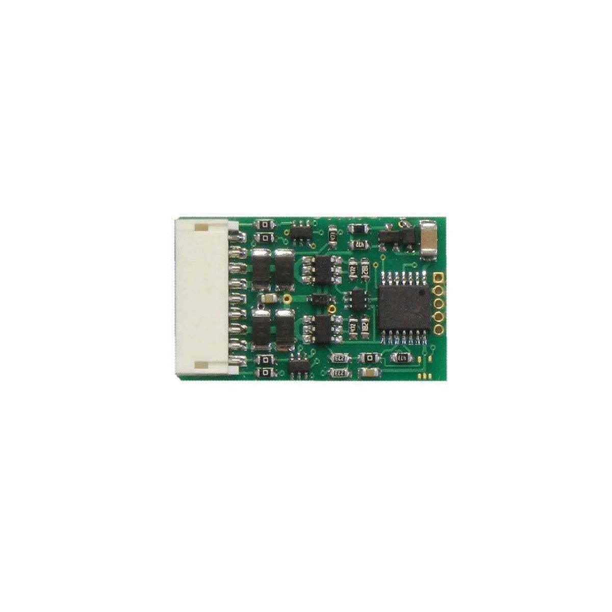 D13J 4-Function DCC Control Decoder w/9-Pin DCC Plug -- 10-Pack: 1.03 x .63 x .185′ 26 x , All Scales, NCE Corporation 176