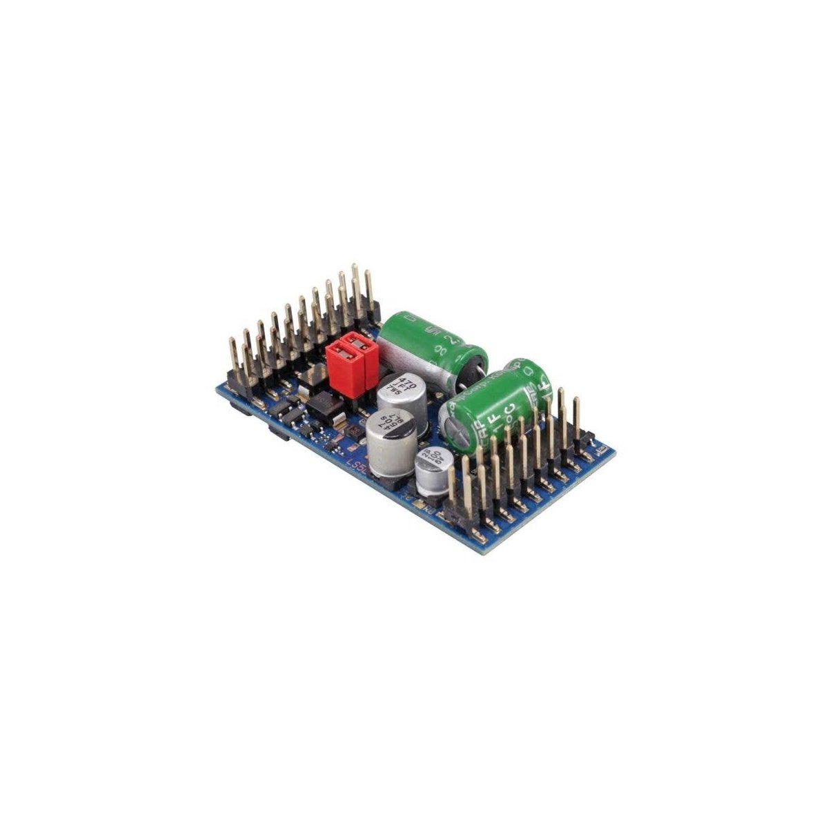 LokSound 5 L DCC-MM-SX-M4 Multi-Prototcol Sound and Control Decoder -- 3A for O Scale, Pinheader , O, LokSound By ESU 58315