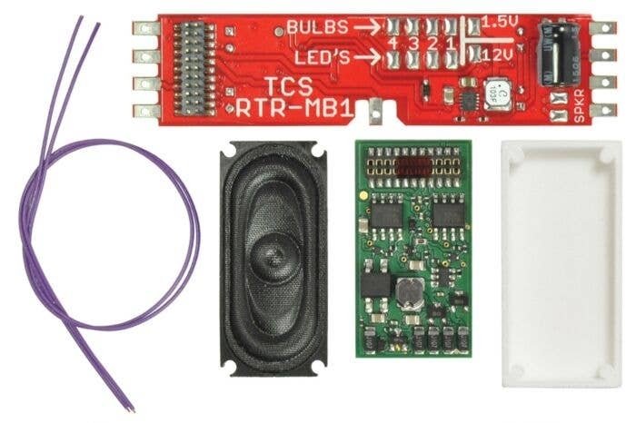 WDK-ATH-5 WOWKit Complete Sound Conversion -- Fits Athearn EMD F59PHI, GE Dash 9-44CW, AC44, HO, Train Control Systems 1768