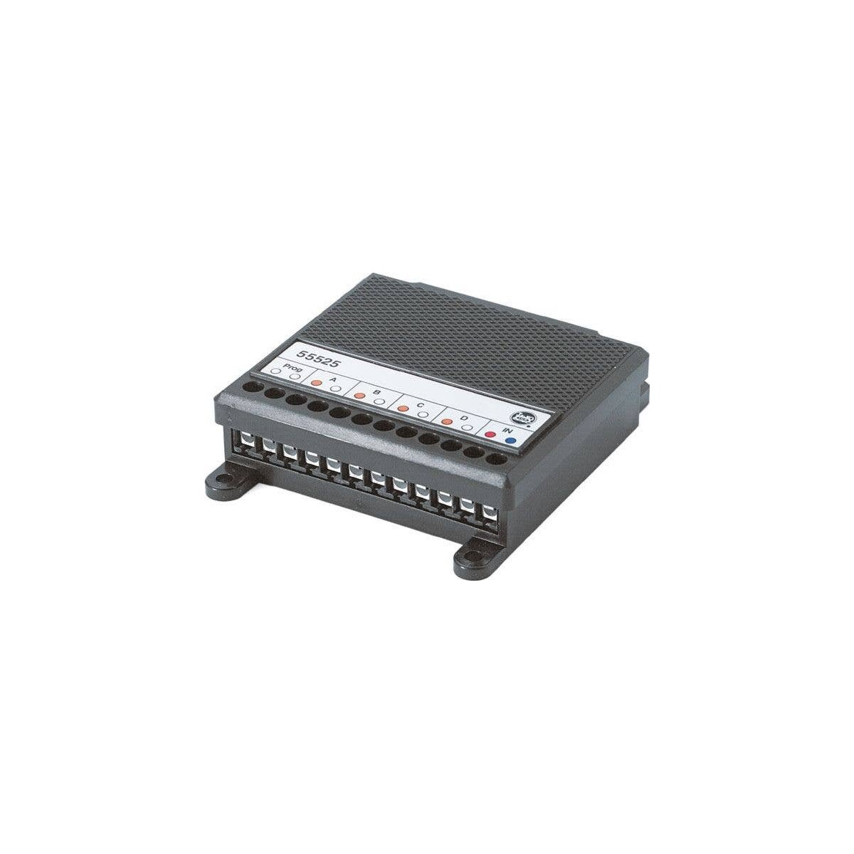 DCC/MZS Turnout Decoder -- 4 Circuits, All Scales, LGB 55525