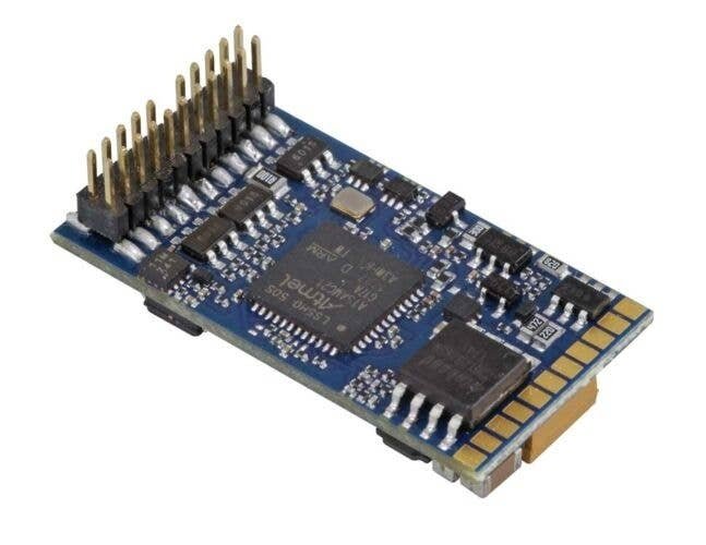 LokSound 5 DCC-MM-SX-M4 Multi-Prototcol Sound and Control Decoder -- 1.5A, PluX22, 11x15mm Speak, HO, LokSound By ESU 58412