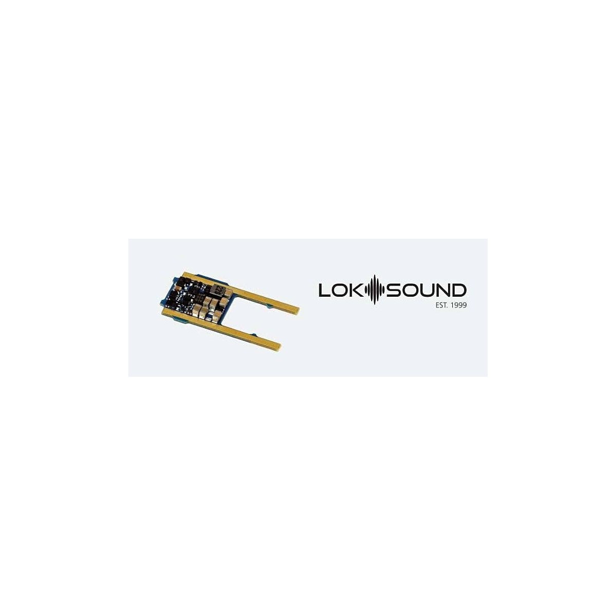 LokSound 5 Micro DCC Direct Sound and Control Decoder -- Board Replacement for Kato Japa, All Scales, LokSound By ESU 58731