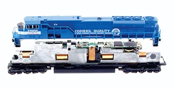 Digital Command Control (DCC) Dual Mode Sound & Control Decoder -- Generic Diesel for Kato SD, N, Model Rectifier Corp 1808