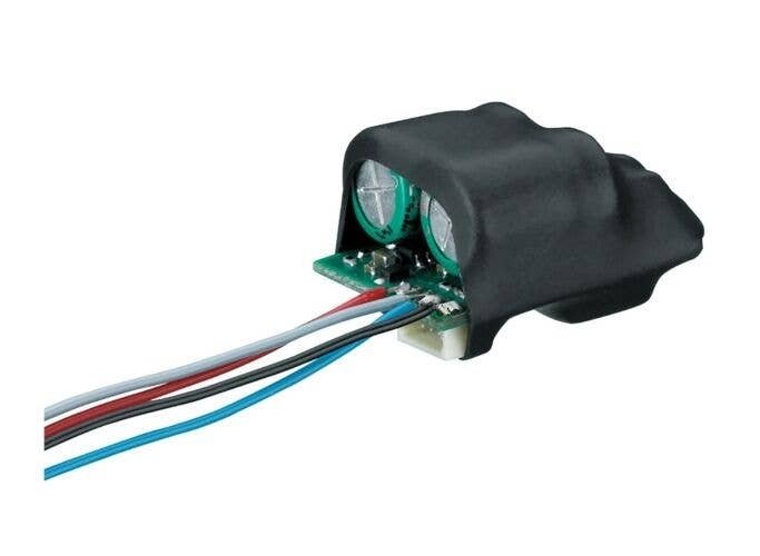 Buffer Capacitor with Built-In Load Circuit -- Fits mLD3 and mSD3 Digital Decoders, All Scales, Marklin, Inc 60974