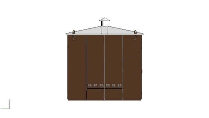 Trackside Turnout Decoder -- With Electrical Cabinet Housing, HO, Bachmann Industries 44950