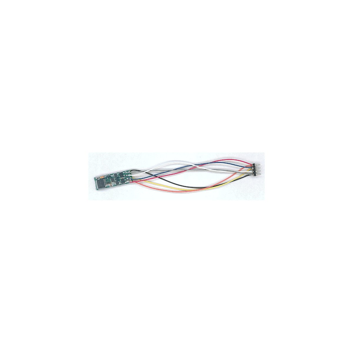 Decoders -- N14SRP - Generic, Thin, 1-Amp 4-Function w/8-Pin NMRA Plug, N, NCE Corporation 132