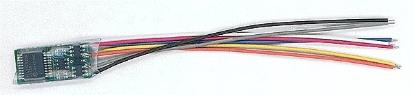 Silent Running(tm) Decoder -- N12SR - Measures: 11/32 x 11/16 x 1/8′ 8.6 x .18 x 3.2cm, N, NCE Corporation 119