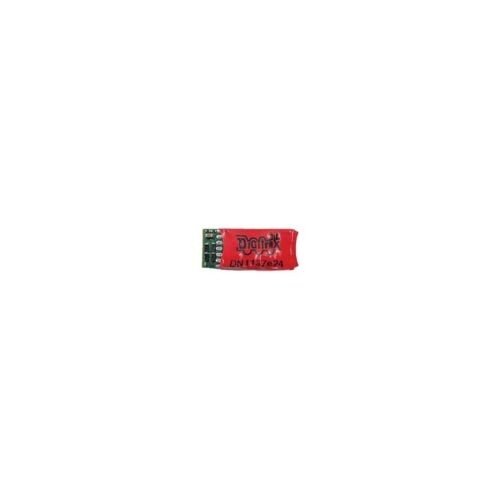 DN1137E24 Mobile DCC Decoder -- E24 Socket Interface, 13 FX3 Functions, N, Digitrax DN1137E24