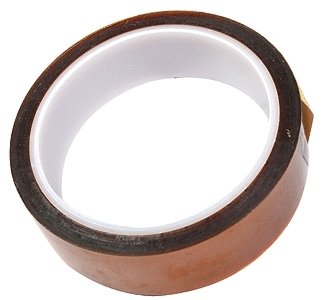 Kapton Tape - Roll - Length: 36 Yards 32.9m -- Width: 1′ 2.5cm, All Scales, Train Control Systems 1306