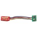 DZ126PS Series 6 Control Decoder for Z, N & HO -- Medium 8-Pin Plug, 1′ Harness .455 x .369 x, All Scales, Digitrax DZ126PS