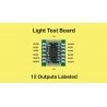 Add-On Light Test Board -- For Decoder Buddy V1 and V5 Motherboard 494-NTZ4 & NTZ5 (Sold Separ, All Scales, Nix Trains NTZ7