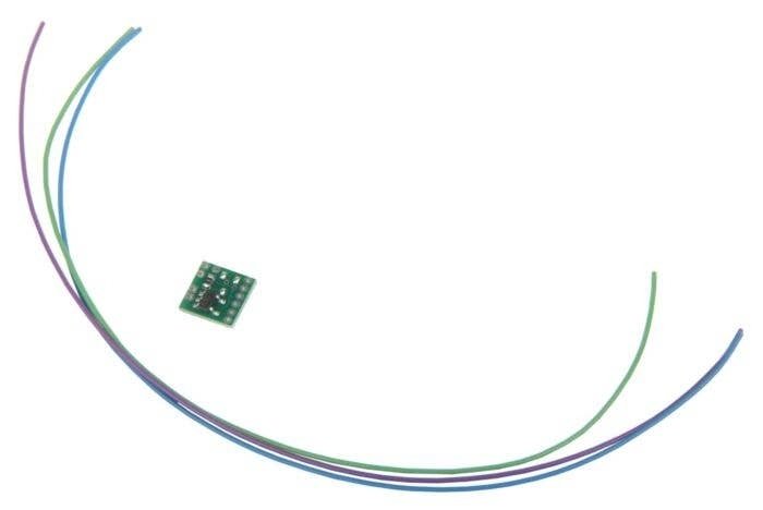 Ultra-Miniature Catenary Spark Simulator Circuit Board -- For Use w/Sound DCC Decoders & RC, All Scales, Ngineering NLD8063