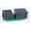 UTP-CAT5 Adapter -- 2 Socket Adapter to Convert from RJ12 Socket to CAT5 RJ45 Socket, All Scales, NCE Corporation 235