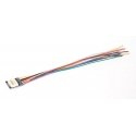 18-Pin Next18 Socket-to-Wire Leads Harness -- 3-7/16′ 8.8cm Wire Leads, Includes Heat-S, All Scales, LokSound By ESU 51993