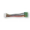 Wire Harness w/8-Pin Plug -- 2′ 5.1cm Wire, All Scales, Digitrax DNWHPS