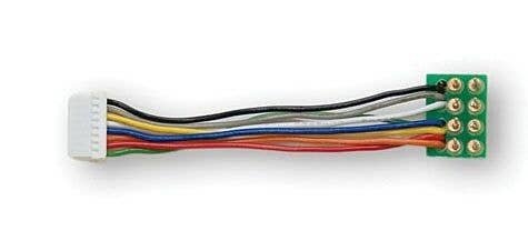 Wire Harness w/8-Pin Plug -- 2′ 5.1cm Wire, All Scales, Digitrax DNWHPS
