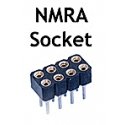 DCC Decoder Extension Plug/Socket -- Provides Socket Extension for NMRA 8-Pin Plug , All Scales, Train Control Systems 1253