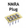 CB 8 NMRA 8-Pin DCC Decoder Plug Only -- Includes Soldering Pads for Wires, All Scales, Train Control Systems 1254