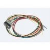DCC Decoder Cable Harness with NEM652-NMRA 8-Pin Socket -- 11-13/16′ 30cm Leads, All Scales, LokSound By ESU 51950