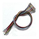 DCC Decoder Harness -- WH 6′ Harness for T Series Decoder, No 8-Pin NMRA Plug, All Scales, Train Control Systems 1033