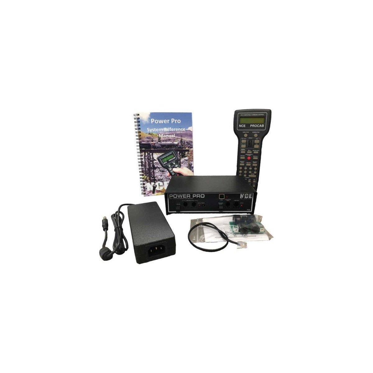 PH5 Power Pro 5 DCC Complete System -- Includes System Box, Pro Cab Throttle, Cables, UTP C, All Scales, NCE Corporation 35