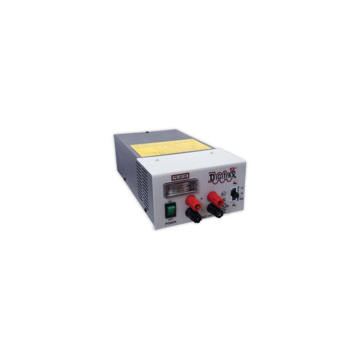 PS2012E 20-Amp Power Supply -- 13.8 - 23.0 Volts DC, All Scales, Digitrax PS2012E