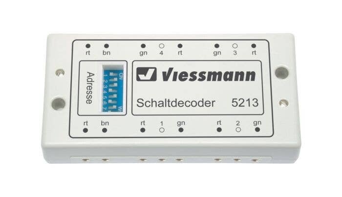 Motorola Switching Decoder for Signals and Accessories, All Scales, Viessmann Modellspielwaren 5213