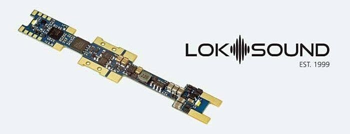 LokSound 5 Micro Sound and DCC Control Board-Replacement Decoder -- Fits Kato Siemens SC44 Charge, N, LokSound By ESU 58771