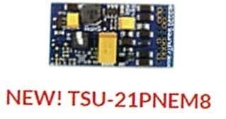 TSU-Big Steam Tsunami2 Sound and DCC Decoder -- Big Steam, TSU-21PNEM8 Format Wired, All Scales, SoundTraxx 884013