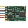 D13W 4-Function DCC Control Decoder - Wired -- pkg(4) 1.03 x .63 x .19′ 26 x 16.5 x 4.7mm, All Scales, NCE Corporation 172