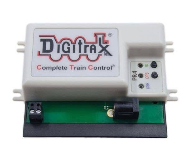 PR4 USB-to-LocoNet Interface -- Includes Decoder Programmer, All Scales, Digitrax PR4