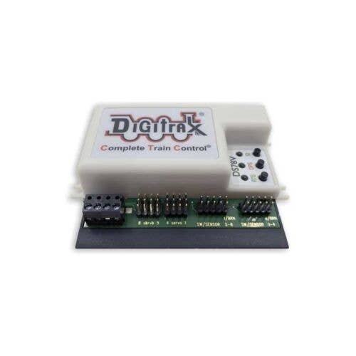 DS78V Eight Servo LocoNet Stationary and Accessory Decoder -- For DCC Servo Control, All Scales, Digitrax DS78V