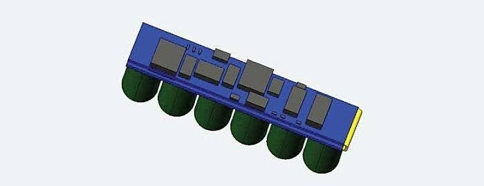 PowerPack MiniXS -- For 5th Generation ESU Decoders, 25.5 x 4.5 x 13.5mm, All Scales, LokSound By ESU 54673