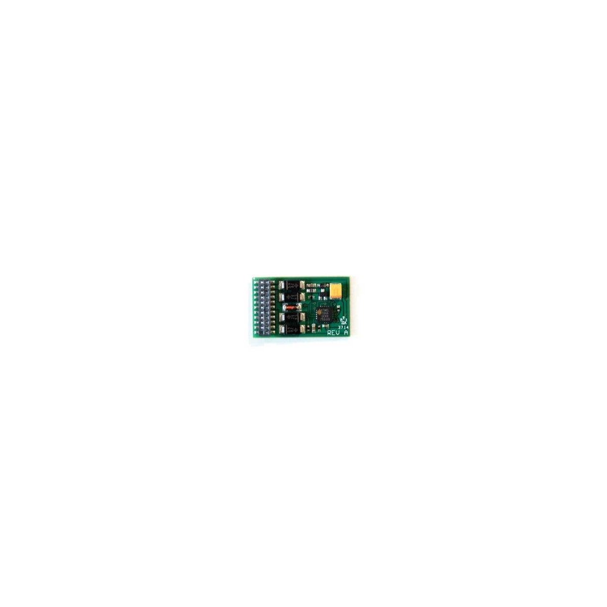 MC1H104P21 DCC Mobile Decoder - MC1 Series DCC Only -- 1 Amp, 21-Pin Interface, 4 Functions, All Scales, SoundTraxx 852005