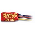 Mobile DCC Decoders -- Wired, 1.0 Amp, 2-Function, No Back EMF, All Scales, Digitrax DZ123