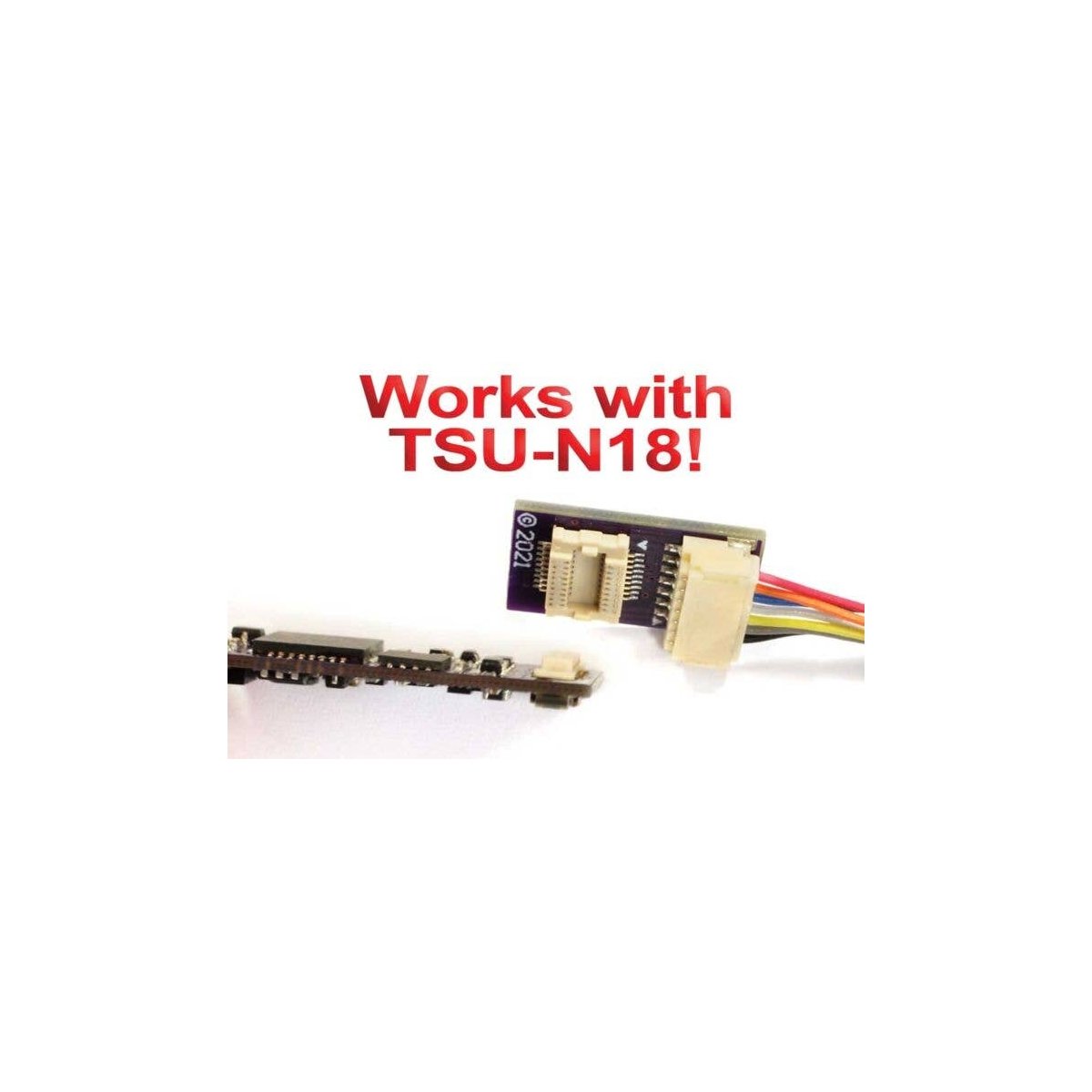 JST-NEXT18 Adapter, All Scales, SoundTraxx 810163