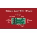 Decoder Buddy Mini - Locomotive Motherboard with 21-Pin Decoder Socket -- With 1.0K-Ohm Resist, All Scales, Nix Trains NTZ2