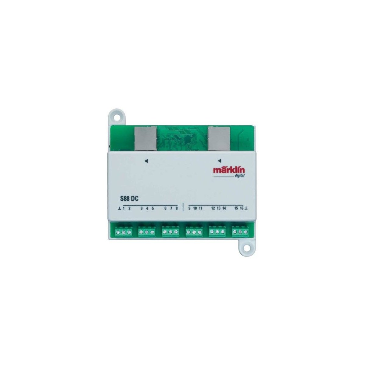 S 88 Decoder/Feedback Module for 2-Rail DC Layouts, All Scales, Marklin, Inc 60882