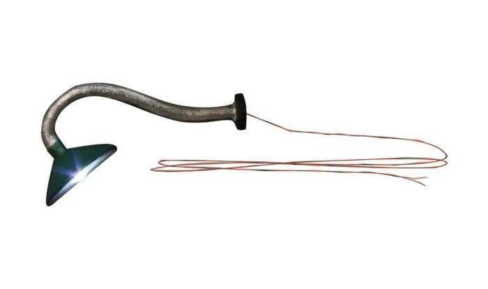 Just Plug(TM) -- Wall-Mount Gooseneck Light pkg(2), HO, Woodland Scenics 5654