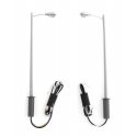 LED Streetlight 2-Pack -- Tear Drop Style, HO, Walthers SceneMaster 4803